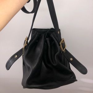 COACH Vintage Leather Drawstring Bag